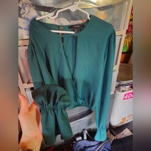 Small Forever 21 Teal Blouse
